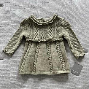 NWT Tahiti Baby Girl Sweater Dress
